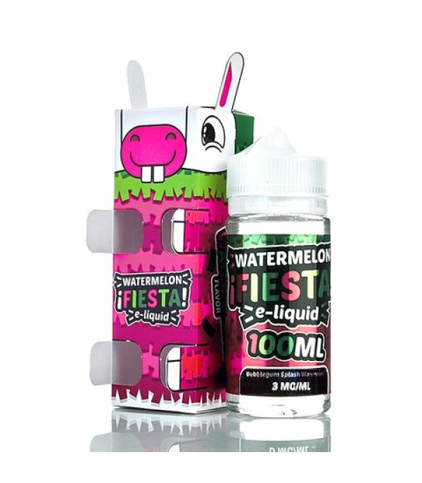 Bubblegum Splash Watermelon - Watermelon Fiesta E-Juice (100 ml)