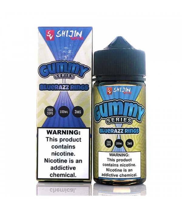 Bluerazz Rings - Shijin Vapor E-Juice (100 ml)