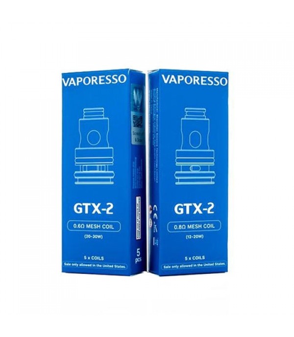 Vaporesso GTX Replacement Coils (5 Pack)