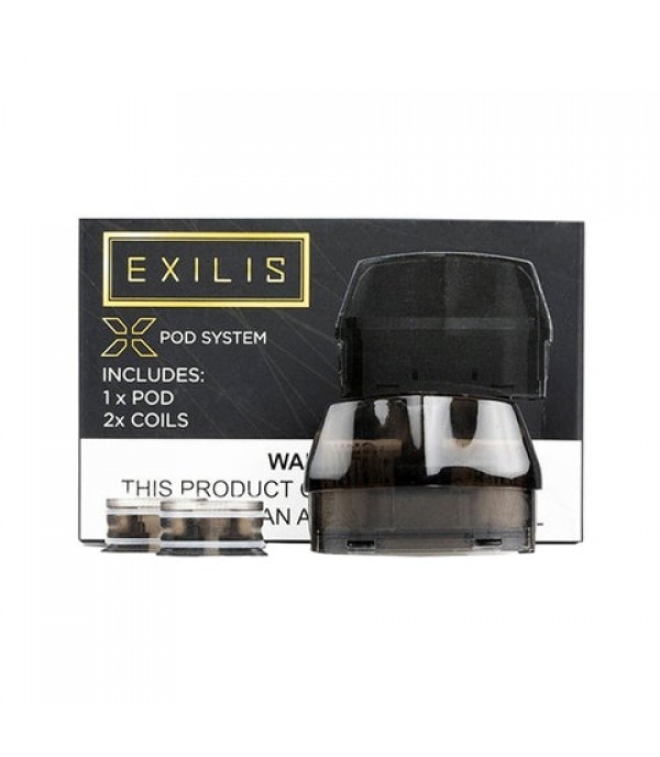 Snowwolf Exilis Replacement Pod Cartridge and Coils (1 Pod & 2 Coils)