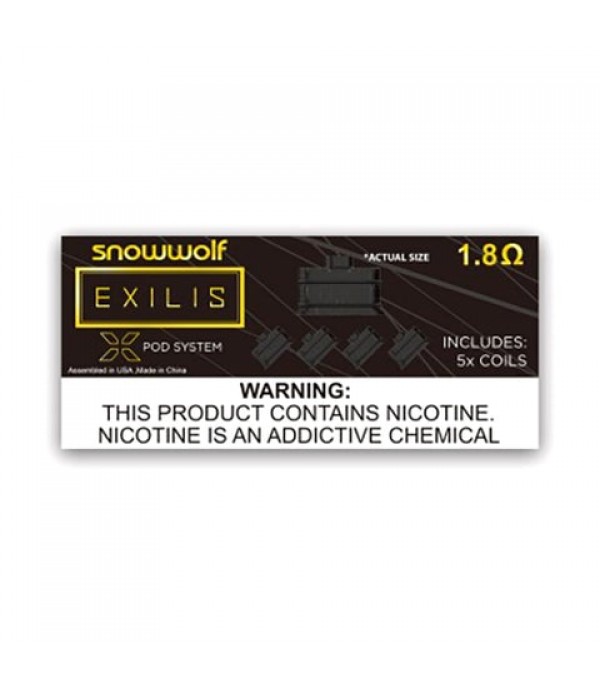 Snowwolf Exilis Replacement Coils (5 Pack)