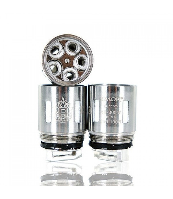 Smok TFV8 Coils / (Q4, T6, T8, T10) Atomizer Heads (3 Pack)