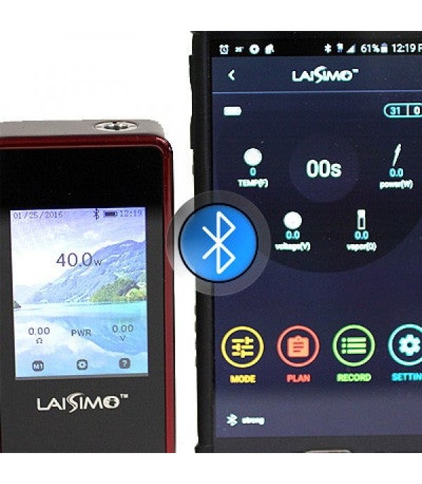 Laisimo L1 200W TC Bluetooth Box Mod