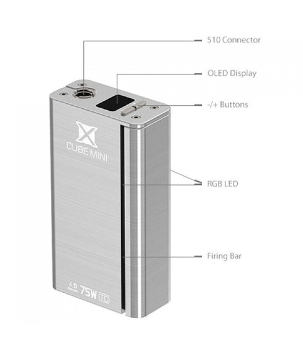 Smok X Cube Mini 75W Bluetooth Box Mod