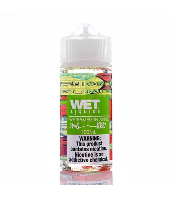 Watermelon Apple Iced - Wet Liquids E-Juice (100 ml)