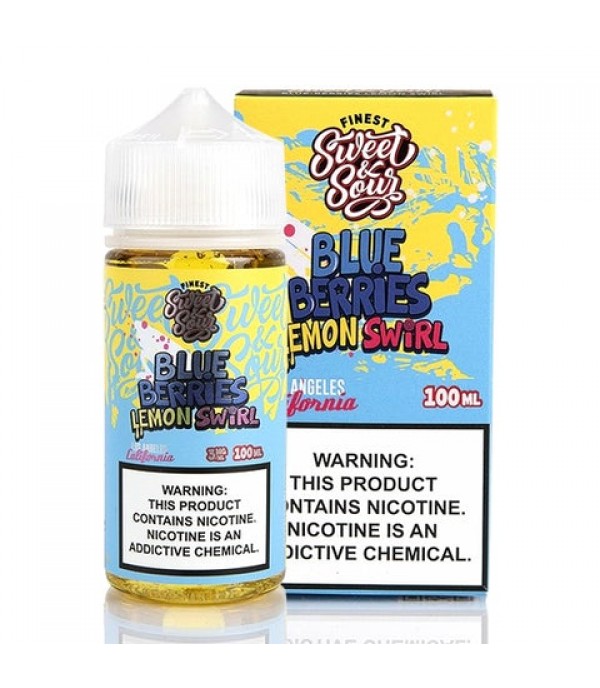 Blue Berries Lemon Swirl - The Finest E-Juice (60 ml)