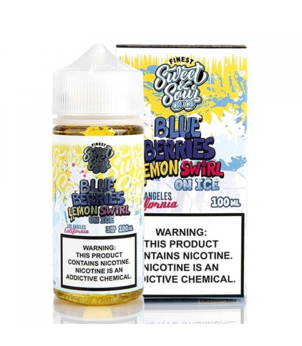 Blue Berries Lemon Swirl on Ice - The Finest E-Juice (60 ml)