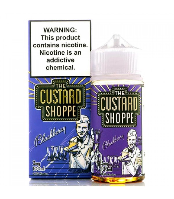 Blackberry - The Custard Shoppe E-Juice (100 ml)