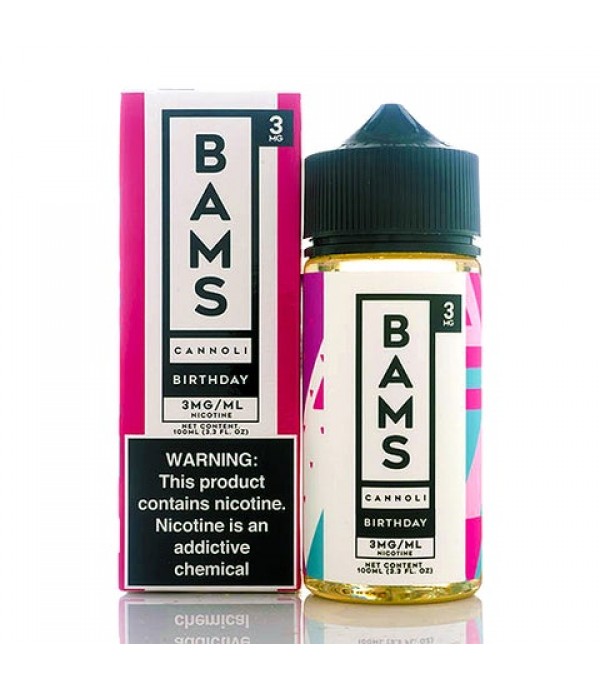 Birthday Cannoli - Bam's Cannoli E-Juice (100 ml)