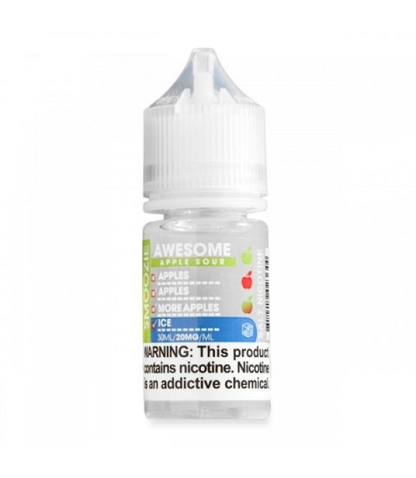 Awesome Apple Sour Ice - Smoozie Salts E-Juice [Nic Salt Version]