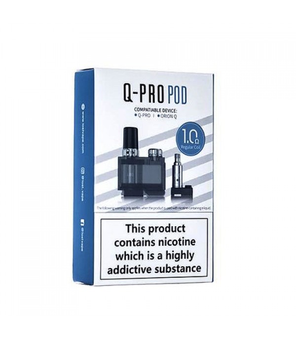 Lost Vape Q-Pro Replacement Pod w/ Coils (1 Pod, 2 Coils)