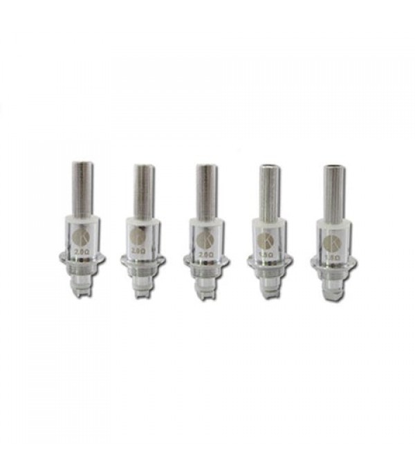 Kanger Dual Coil Replacement Atomizer Heads (V2 Enclosed Wick) (5 pack)