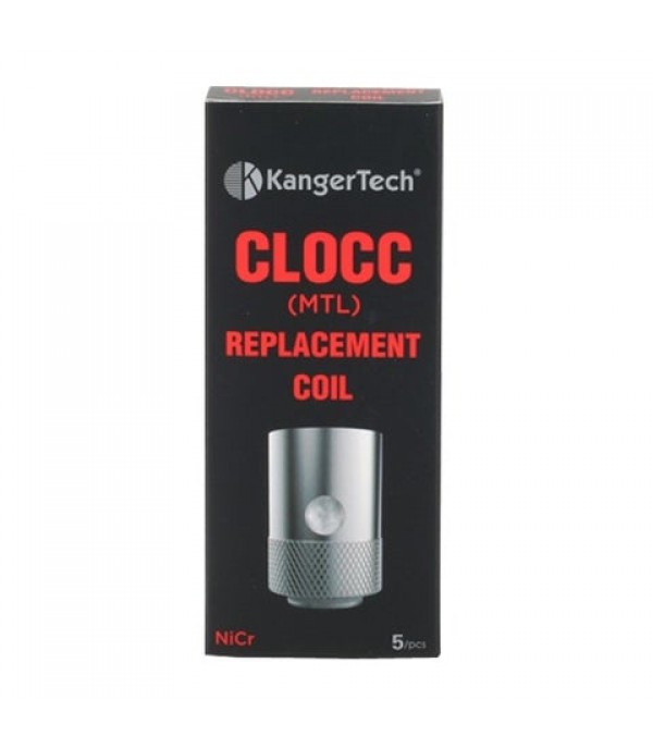 Kanger CLOCC (MTL) Replacement Coils / Atomizer Heads (5 Pack)