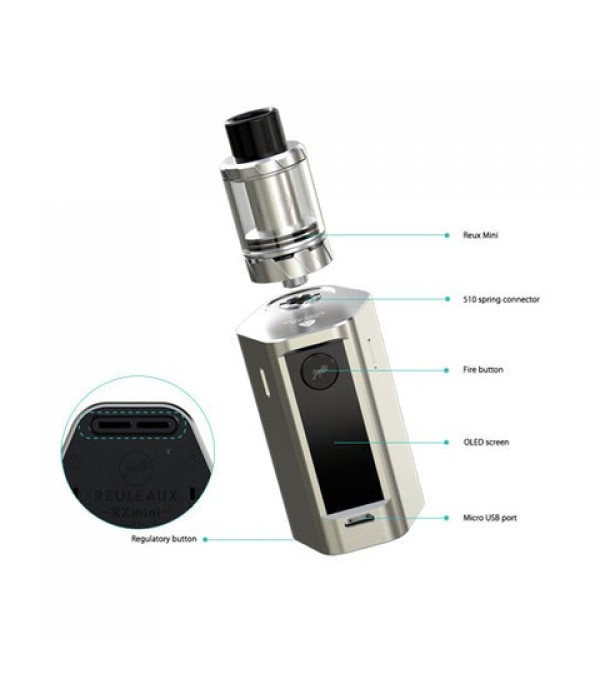 Wismec Reuleaux RX Mini 80W TC Kit by Jay Bo Designs