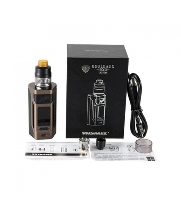 Wismec Reuleaux RX2 20700 TC Kit by Jay Bo Designs (w/ GNOME Tank)