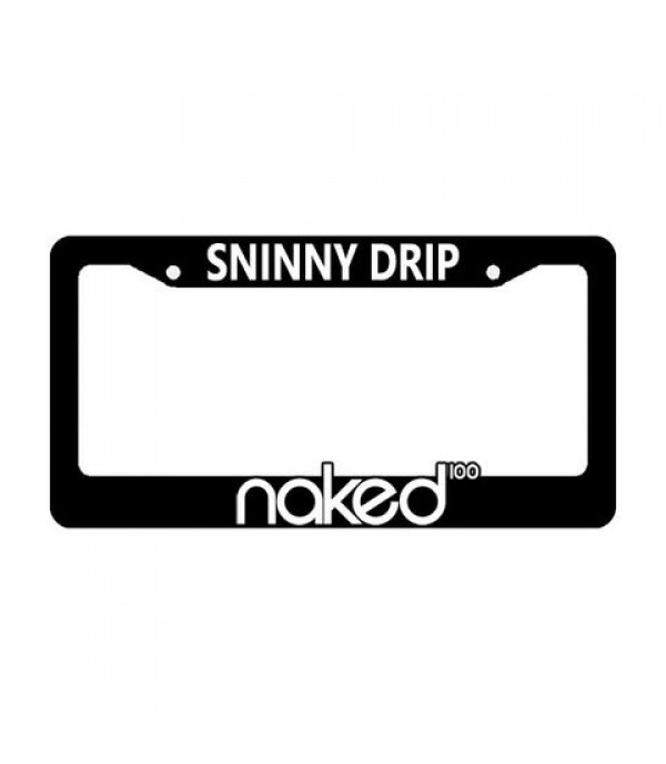 E-Juice Brand License Plate Frames