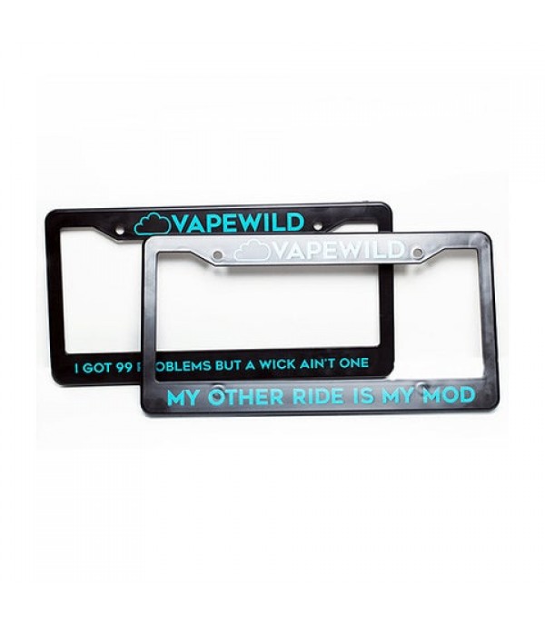 E-Juice Brand License Plate Frames