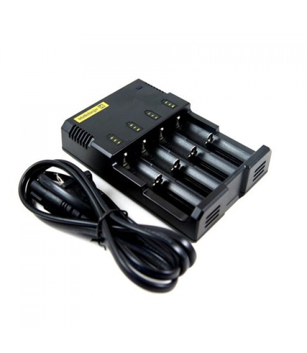 Nitecore Sysmax Intellicharge i4 4-Channel Smart Battery Charger