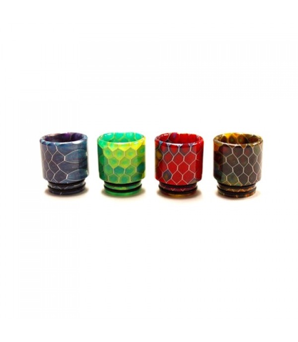 Snake Skin Resin Wide Bore Drip Tip - Swirl (For SMOK TFV8 & TFV12)