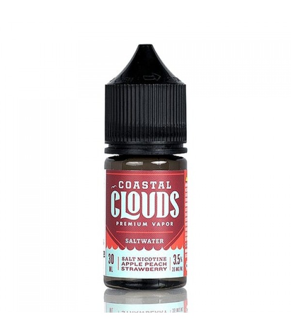 Apple Peach Strawberry Salt - Coastal Clouds E-Juice