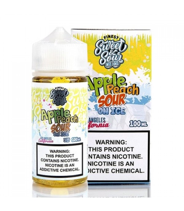 Apple Peach Sour on Ice - The Finest E-Juice (60 ml)