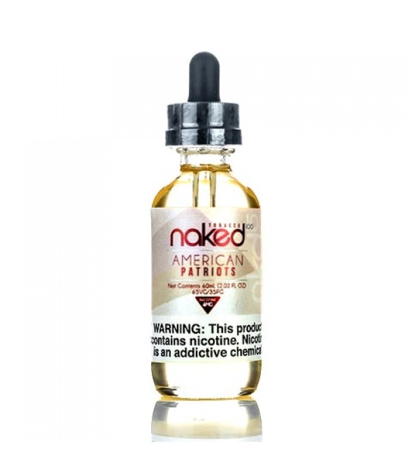 American Patriots - Naked 100 E-Juice (60 ml)