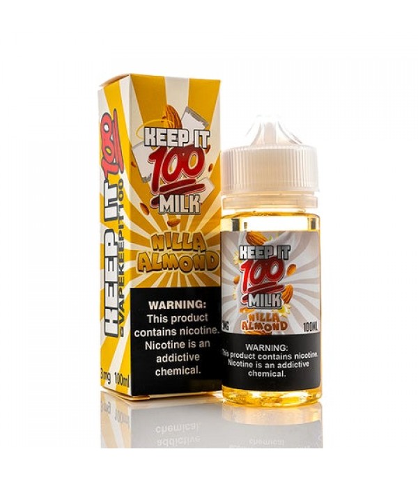 Almond Au Lait (Nilla Almond) - Keep It 100 E-Juice