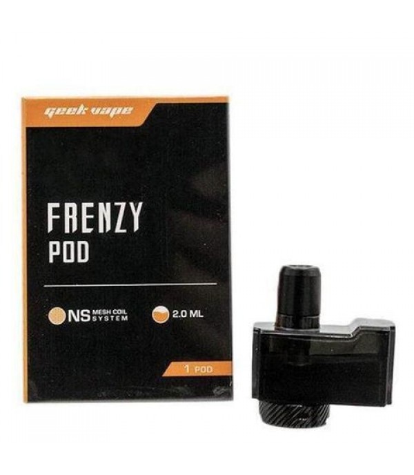 Geek Vape Frenzy Replacement Pod Cartridge w/ Coils (1 POD & 2 COILS)