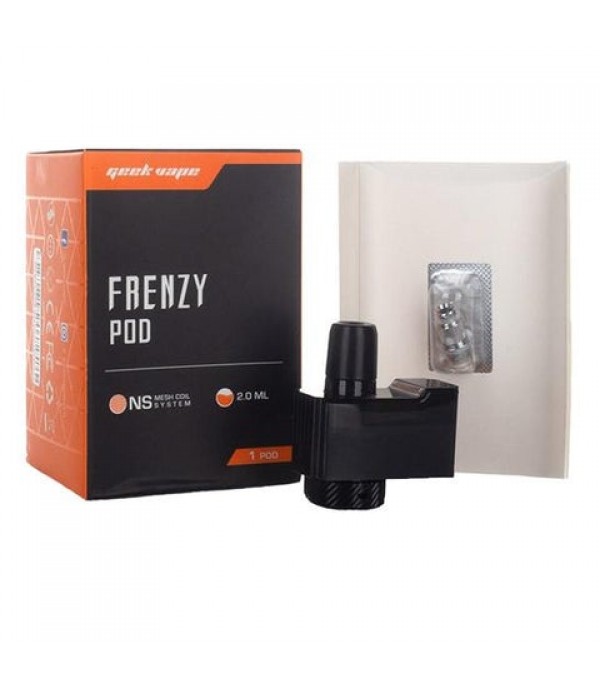 Geek Vape Frenzy Replacement Pod Cartridge w/ Coils (1 POD & 2 COILS)