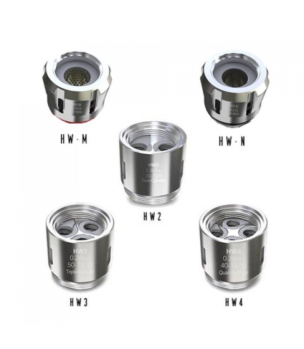 Eleaf HW2, HW3, HW4, HW-M, HW-M Kanthal Coils / Atomizer Heads (5 pack)