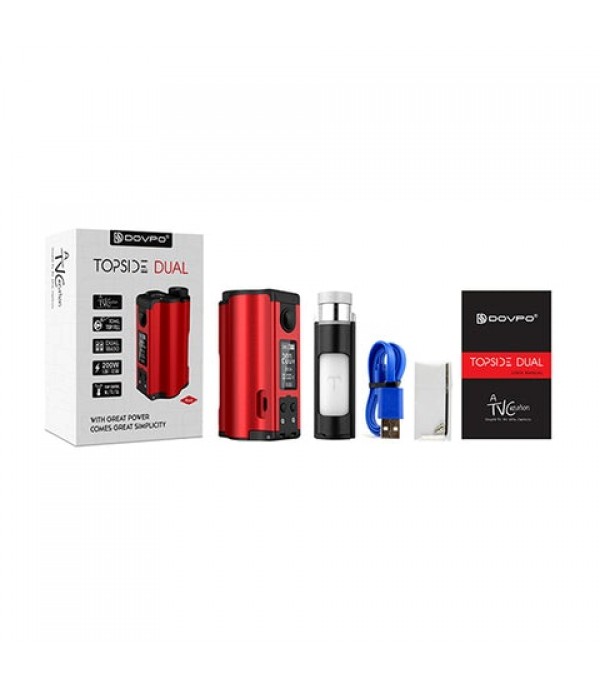 Dovpo X TVC Topside Dual 200W Squonk Box Mod