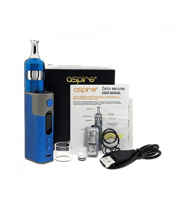 Aspire Zelos 2 50W Starter Kit (Nautilus 2S and Zelos Box Mod)