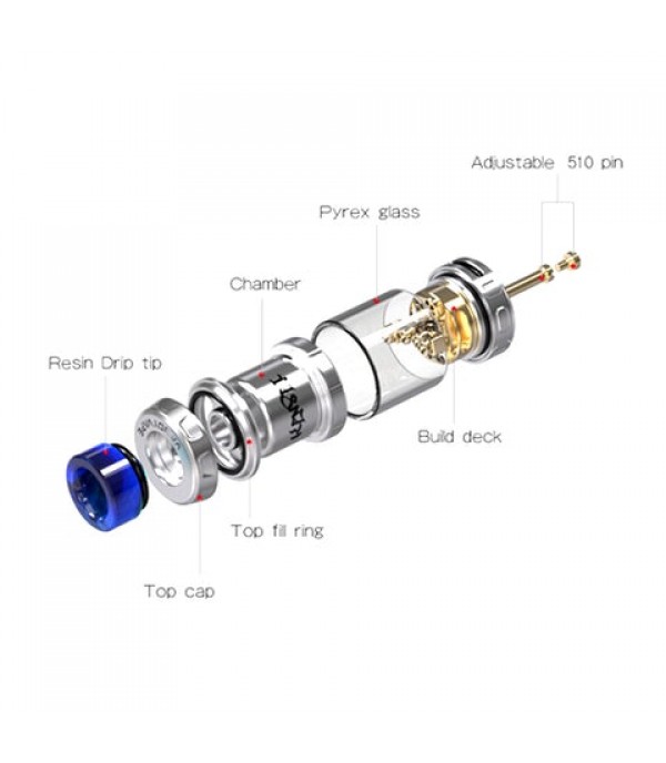 Vandy Vape Kensei 24 RTA - Rebuildable Tank Atomizer