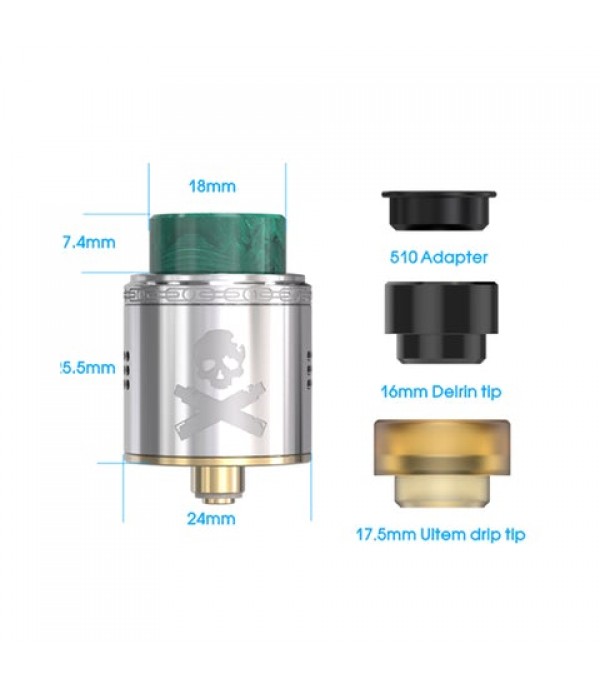 Vandy Vape Bonza RDA By The Vaping Bogan - Rebuildable Dripping Atomizer