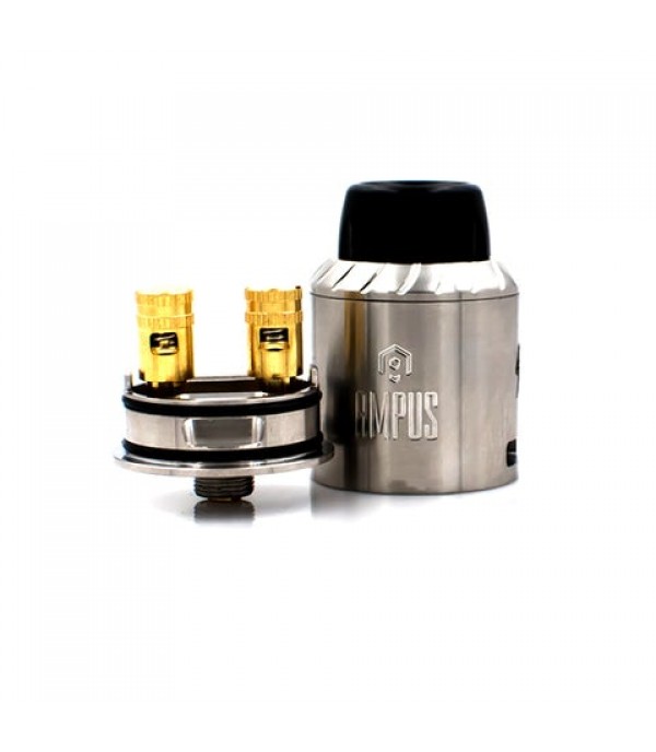 AMPUS Screwless RDA By Pulesi - Rebuildable Dripping Atomizer